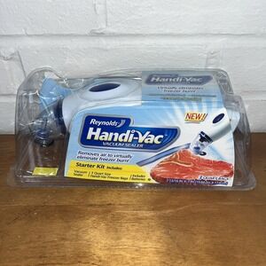 Reynolds Handi-Vac Vacuum Sealer Starter Kit - White, BRAND NEW !